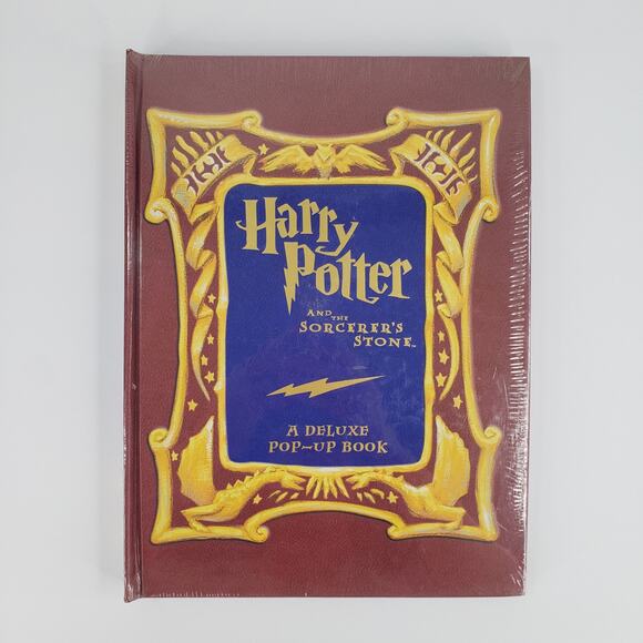 Scholastic Other - Harry Potter and the Sorcerer's Stone A Deluxe Pop-up Book Sealed Collectible